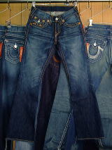 gD[W2009V@TRUE RELIGION JOEY RAINBOW EMB STYLE:M24803OMBTE COLOR:7X-ROAD HOG DARK NO RIPS MADE IN USA 100%COTTON