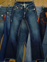 gD[W2009V@TRUE RELIGION JOEY SUPER T STYLE:M24803NBT2 COLOR:B7-BLUE RIVER MADE IN USA 100%COTTON