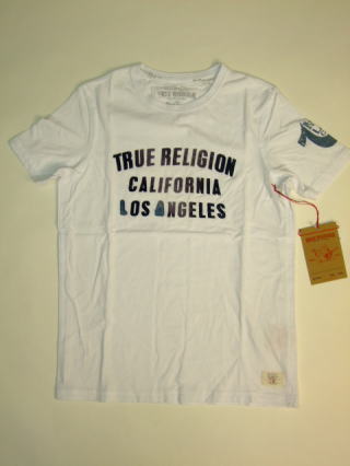 gD[WTVc@TRUE RELIGION STYLE:TRSPM1315 COLOR:200 WHITE DESCRIPTION:SS-MEN T-SHIRT LOS ANGELES