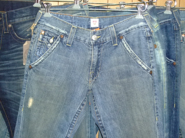 TRUE RELIGION ANDY STYLE:18812 WASH:07 MEDIUM VINTAGE MADE IN USA 100%COTTON