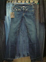 TRUE RELIGION 503 JOEY STYLE# 10503 WASH CODE:04 MED HAND SAND 99%COTTON　1%ELASTIC MADE IN U.S.A.