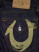 TRUE RELIGION BILLY YELLOW PAINT 通販