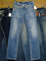 TRUE RELIGION RICKY SUPER T STYLE:24859NBT2 COLOR:2V-MED DRIFTER MADE IN U.S.A. 100%COTTON