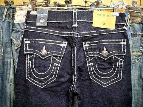 TRUE RELIGION RICKY SUPER T STYLE:MDAC78445C COLOR:BZ INGLORIOUS