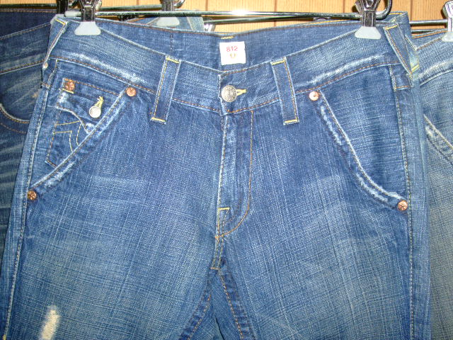 TRUE RELIGION ANDY STYLE:18812 COLOR:06 DARK VINTAGE MADE IN USA 100% COTTON