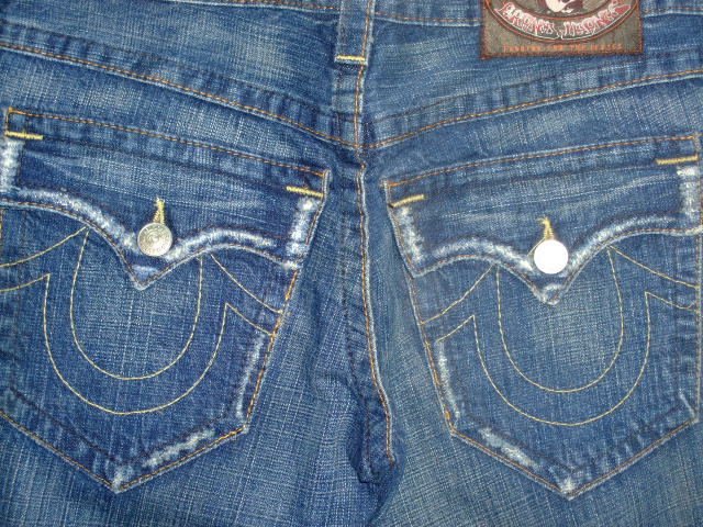 TRUE RELIGION ANDY STYLE:18812 COLOR:06 DARK VINTAGE MADE IN USA 100% COTTON