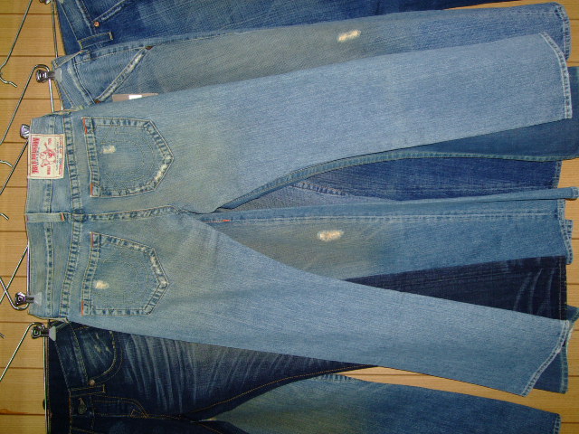 TRUE RELIGION BOBBY 800 STYLE:04800 WASH CODE:15 DESTROYED 100%COTTON MADE IN U.S.A